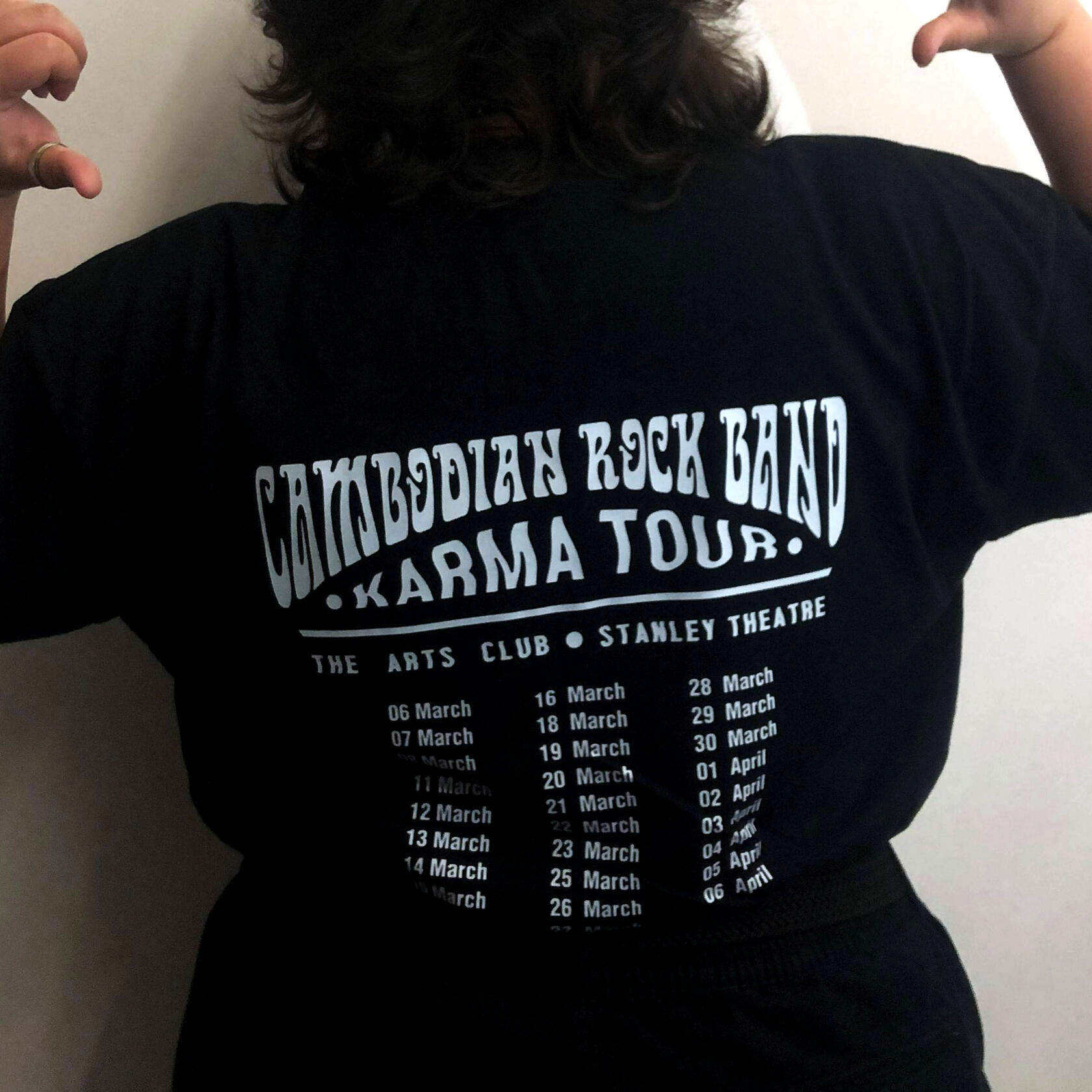 (Final Printed Shirt Design) . .